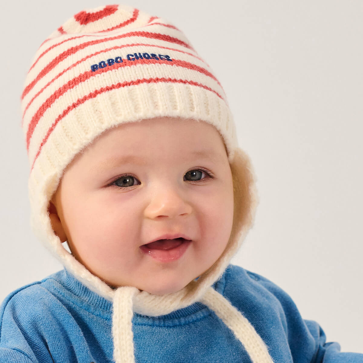 Bobo Choses Knitted Baby Beanie by Bobo Choses