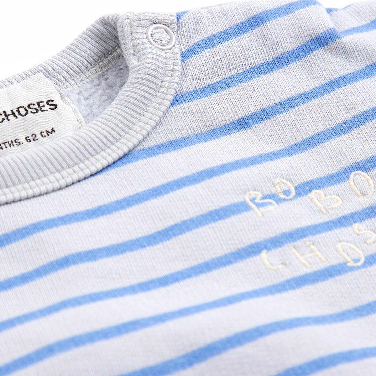 Bobo Choses Stripes Baby Sweatshirt by Bobo Choses
