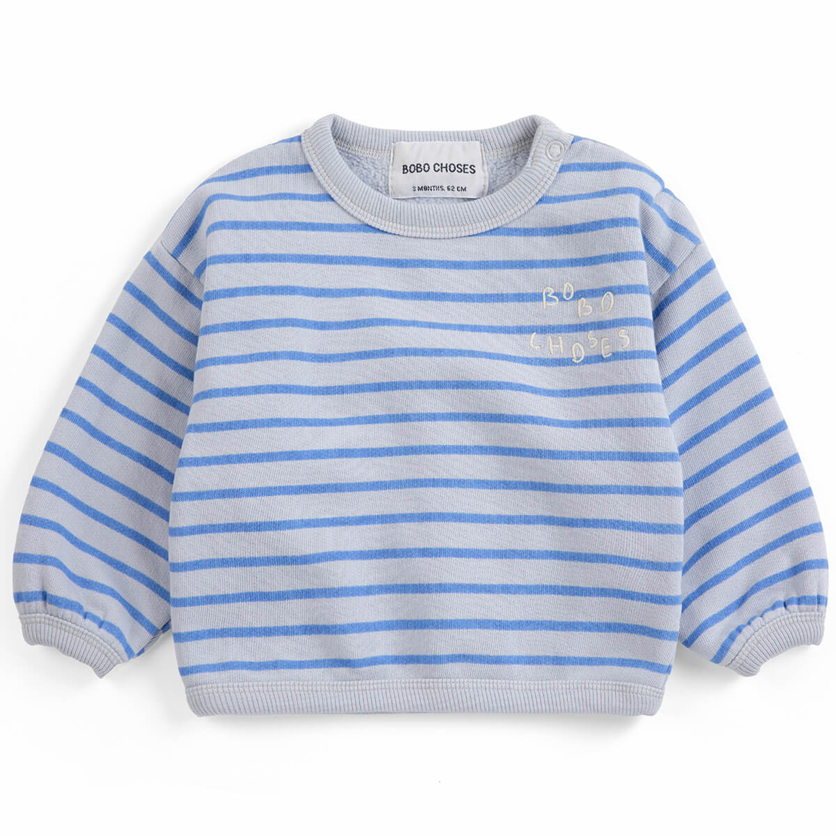 Bobo Choses Stripes Baby Sweatshirt by Bobo Choses