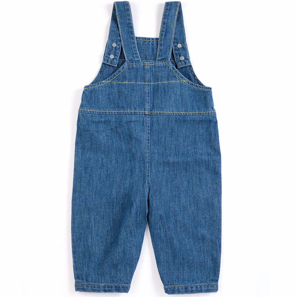 Booo Bo Choses Tag Denim Baby Overall by Bobo Choses
