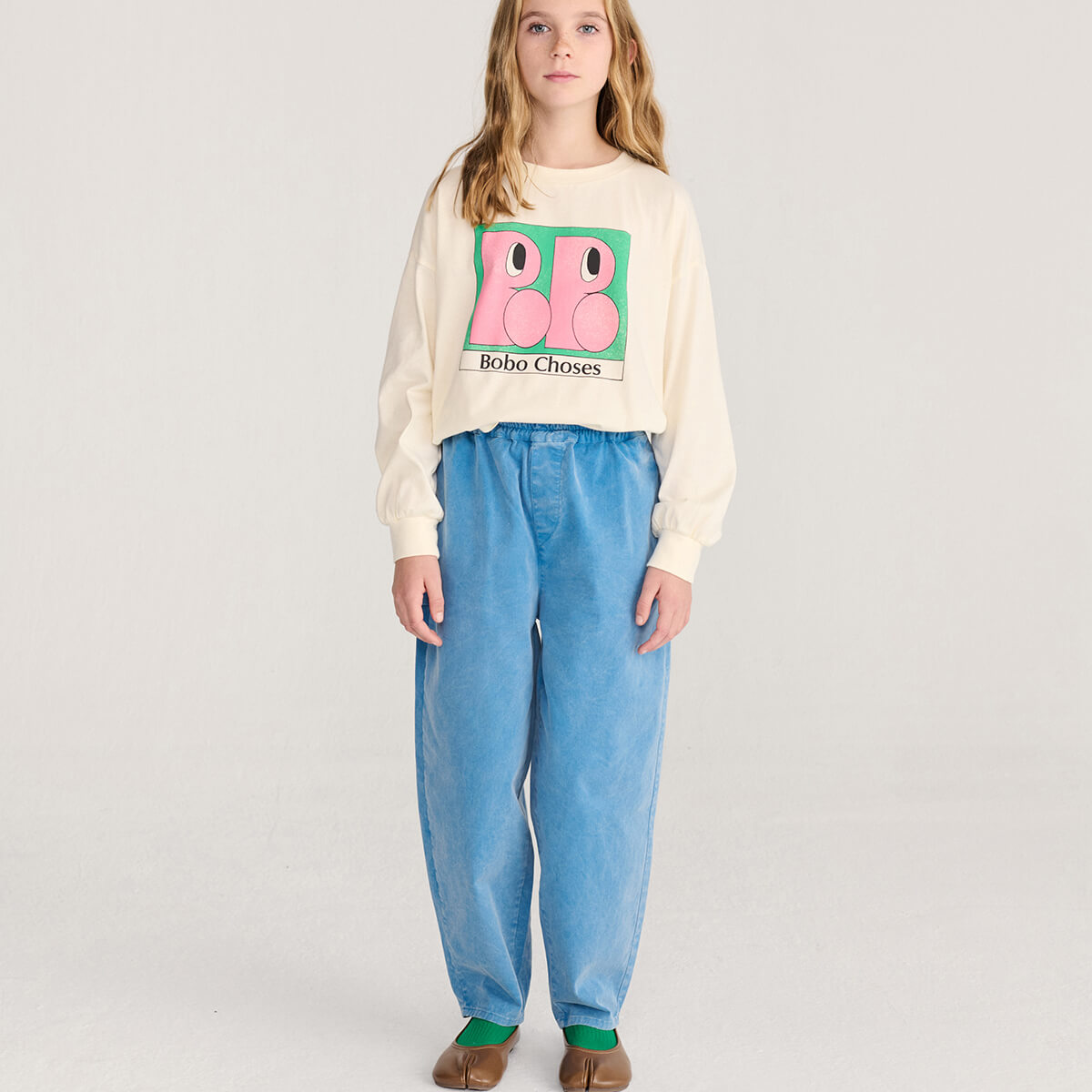 Booo Bo Choses Tag Woven Pants by Bobo Choses