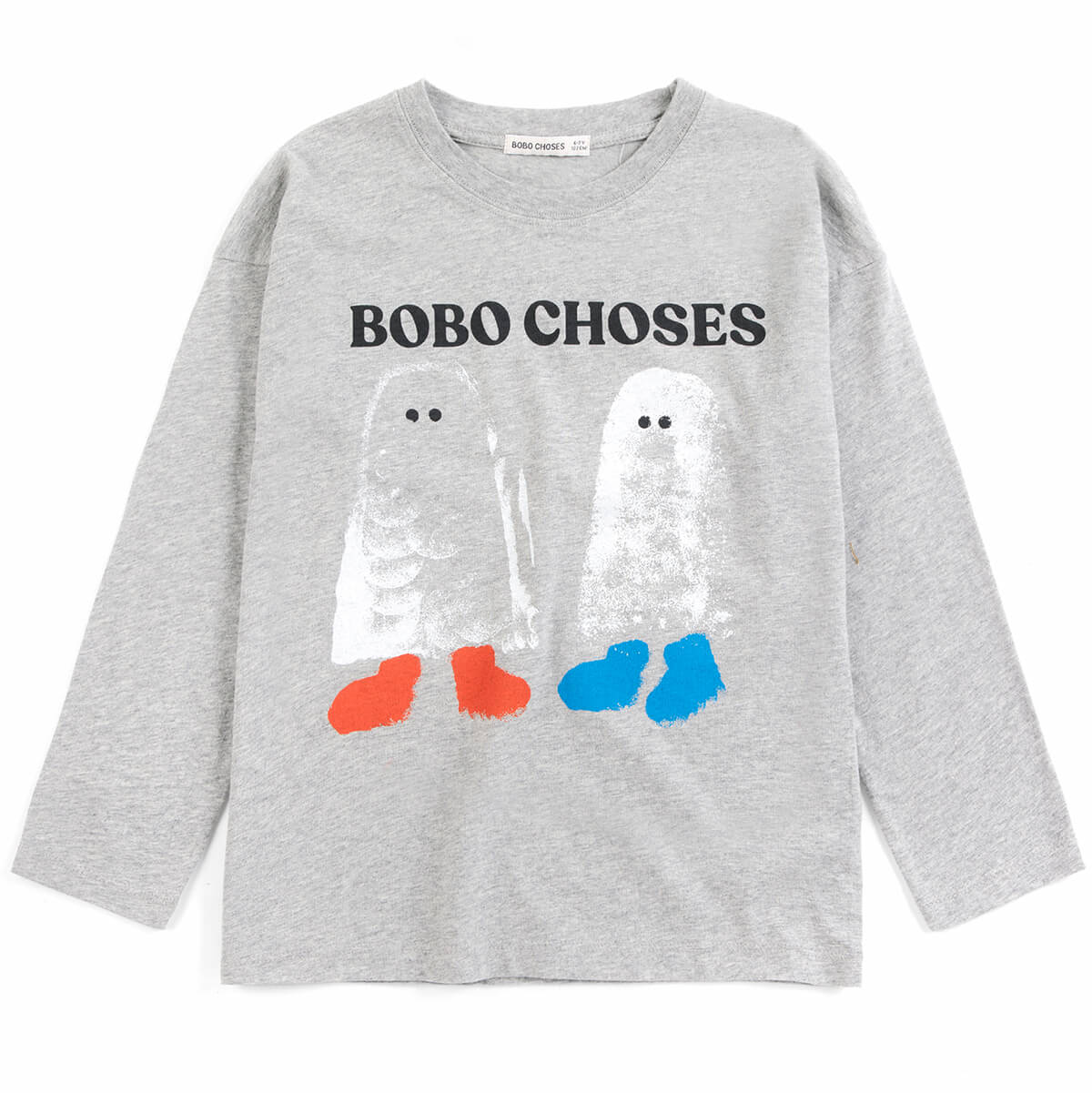 Booty Ghosts Long Sleeve T-Shirt by Bobo Choses