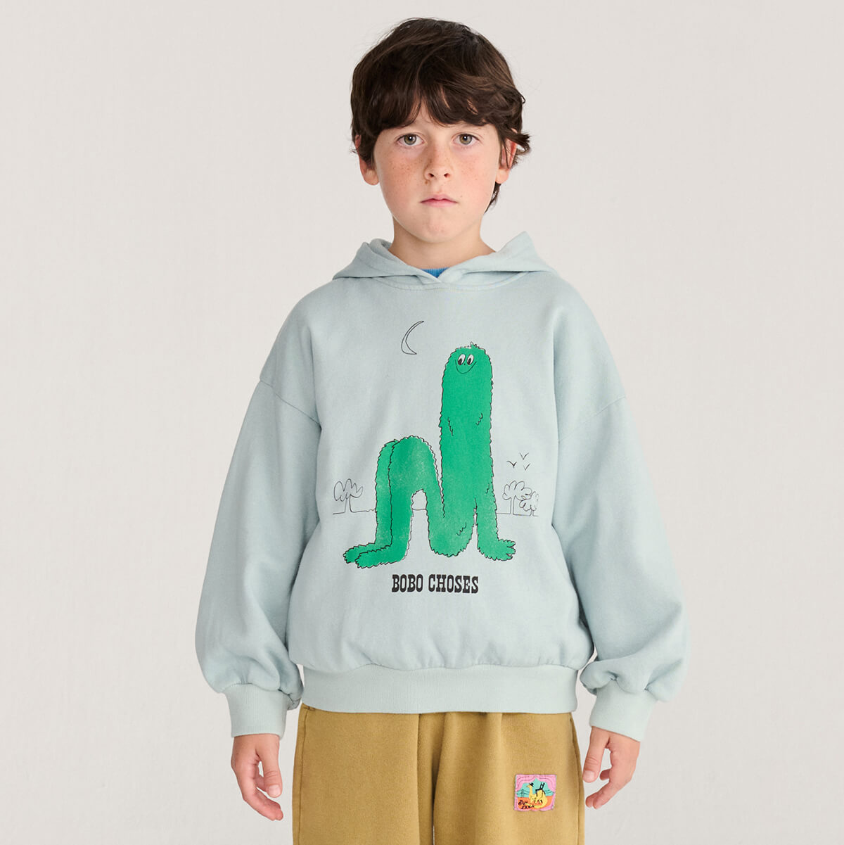 Long Puff Hoodie by Bobo Choses