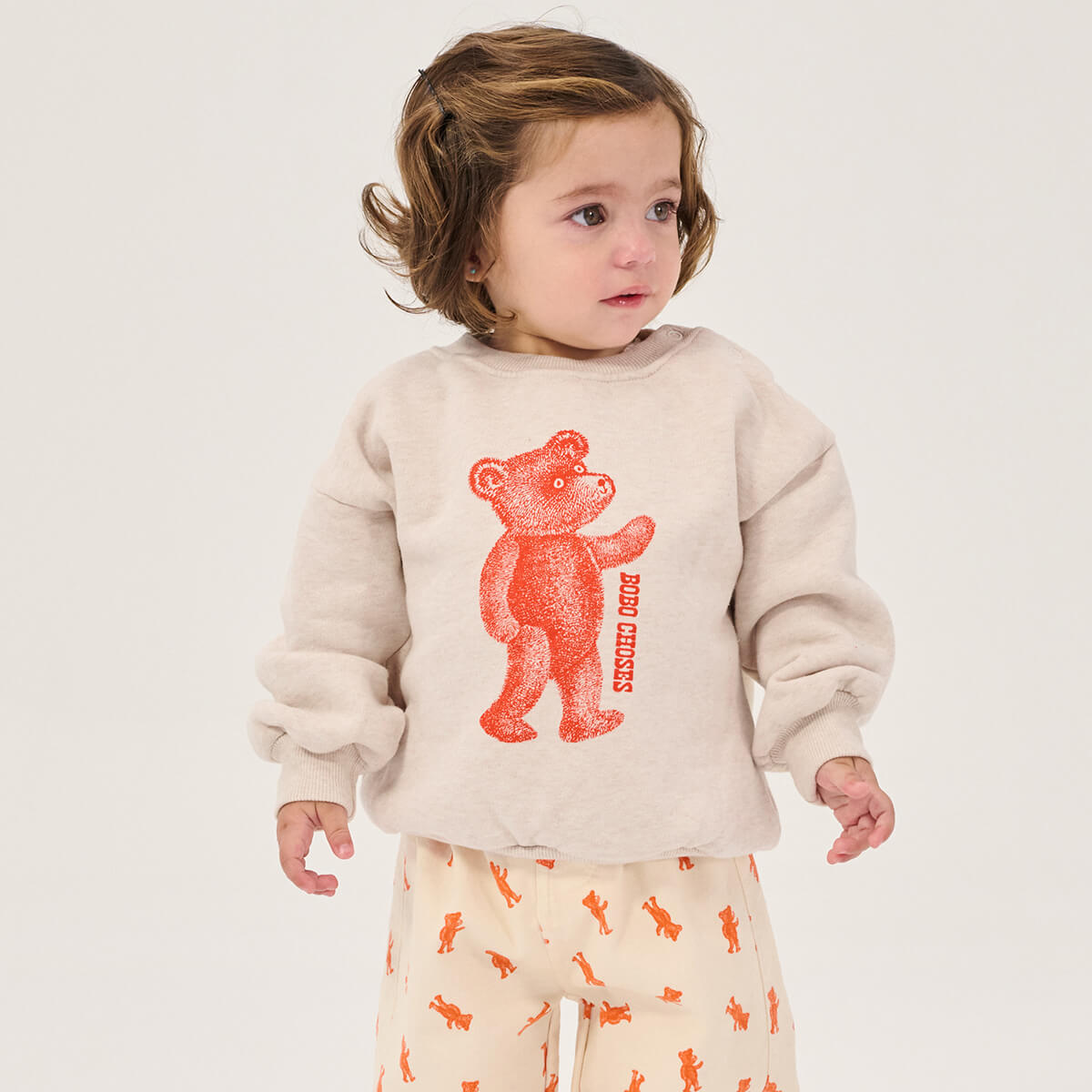 Softpaw Monster Baby Sweatshirt by Bobo Choses
