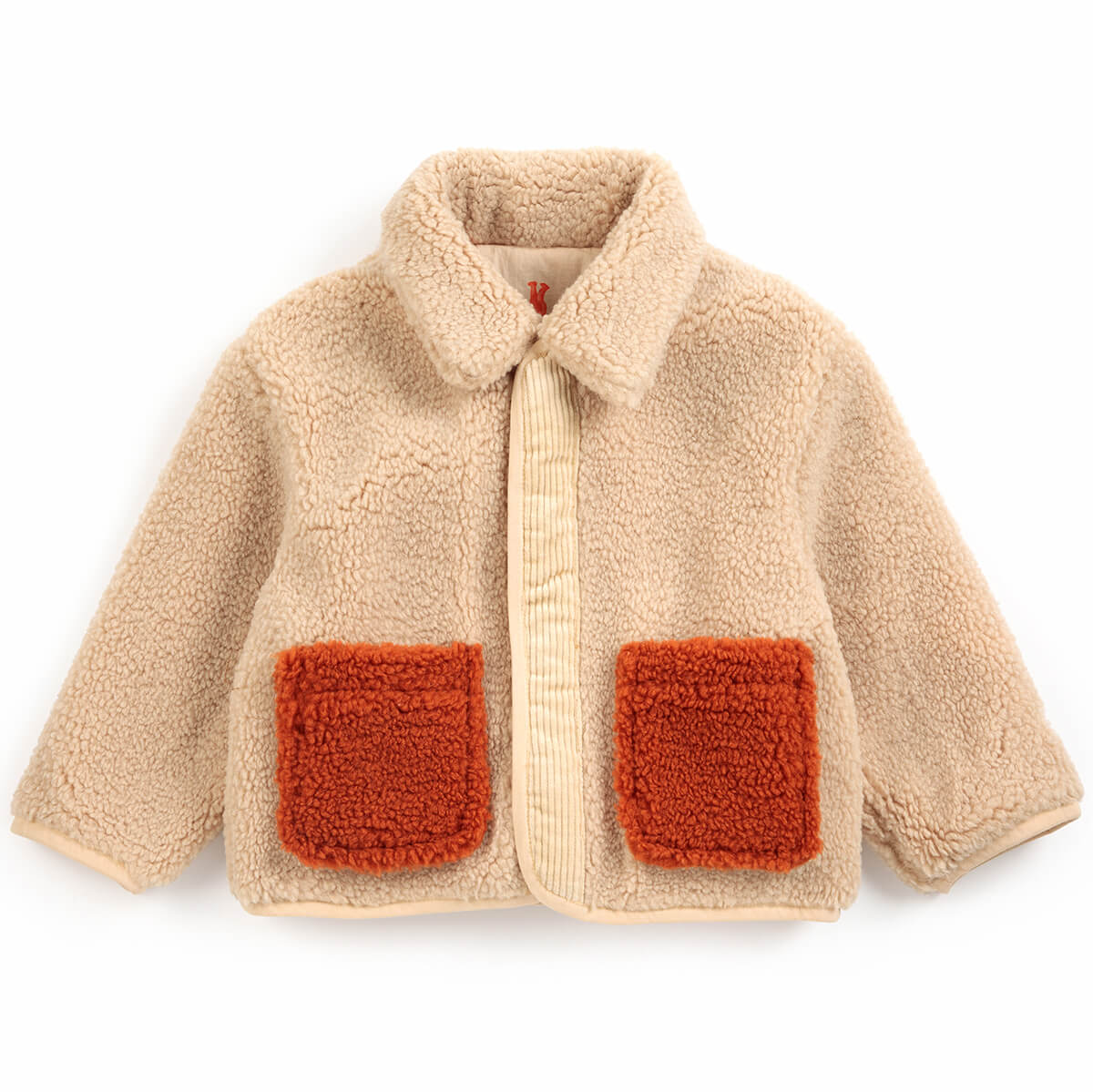 Softpaw Monster Sheepskin Reversible Baby Jacket by Bobo Choses