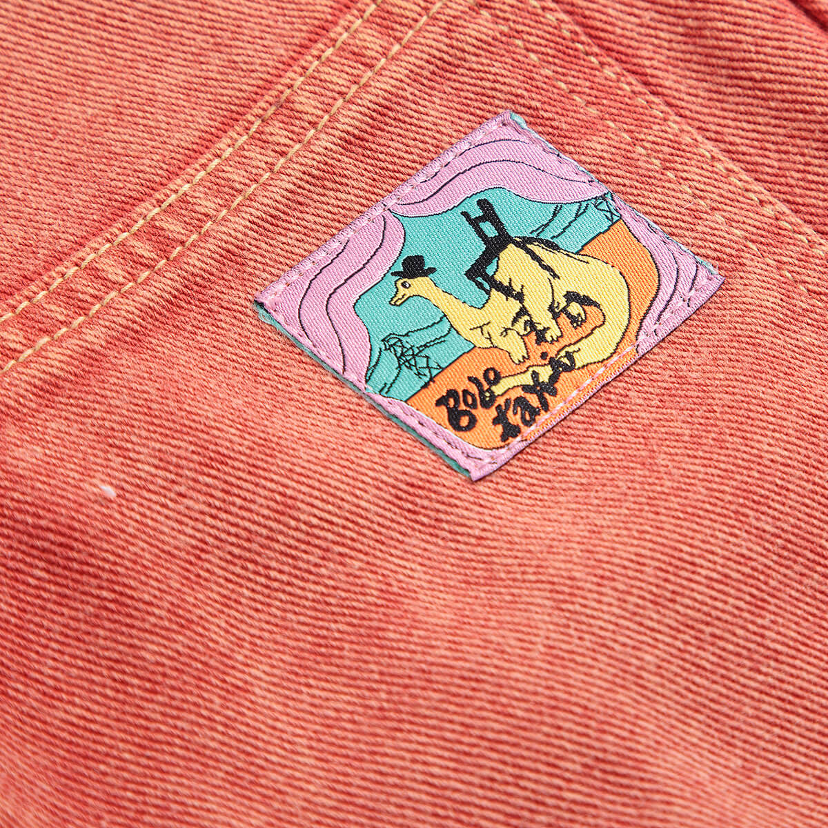 Taxi Saurus Tag Twill Pants by Bobo Choses