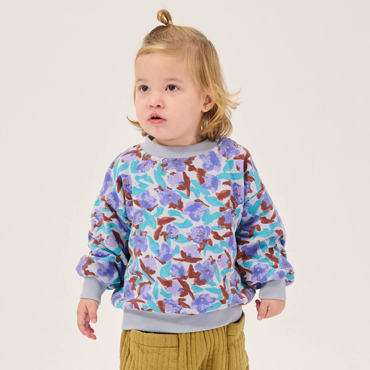 Watercolor All Over Baby Sweatshirt by Bobo Choses