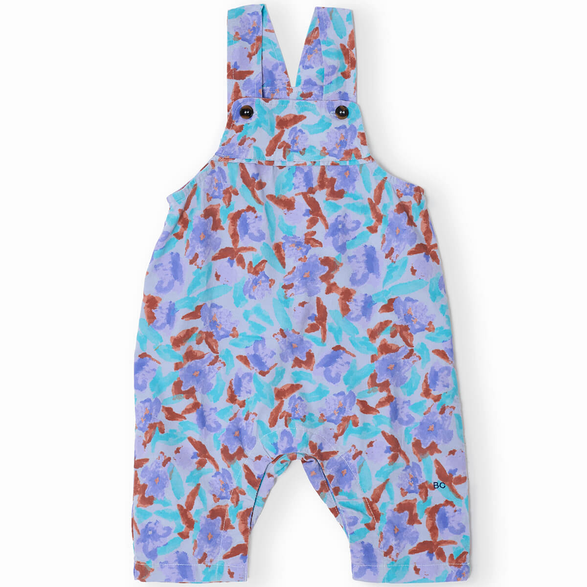 Watercolor All Over Corduroy Baby Overall by Bobo Choses