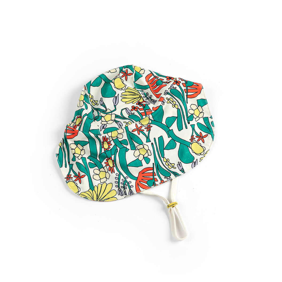 Color Herbalist All Over Baby Swim Cap by Bobo Choses