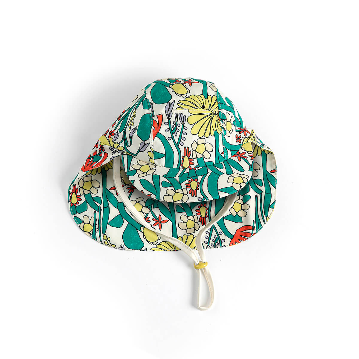 Color Herbalist All Over Baby Swim Cap by Bobo Choses