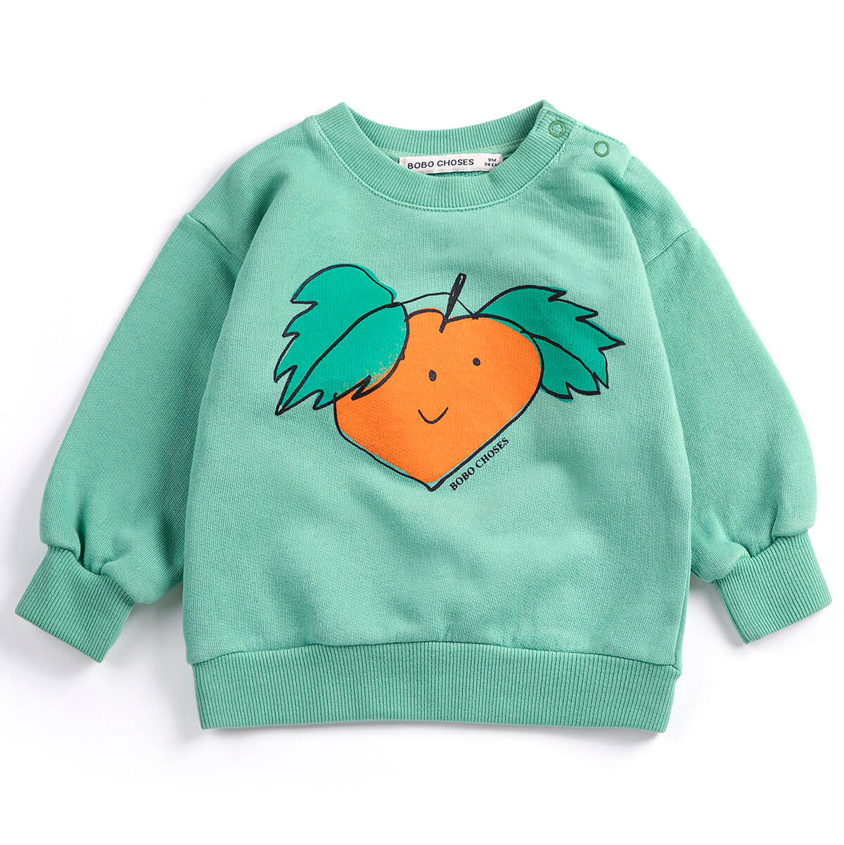 Tangerine Baby Sweatshirt by Bobo Choses