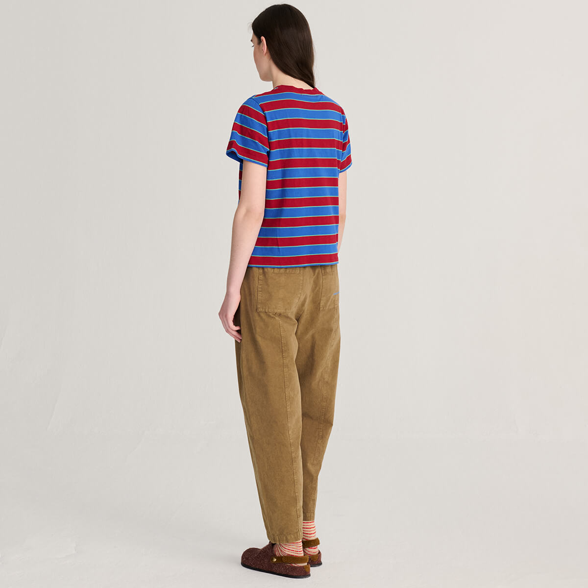 Drift Pants in Khaki by Bobo Choses Womenswear