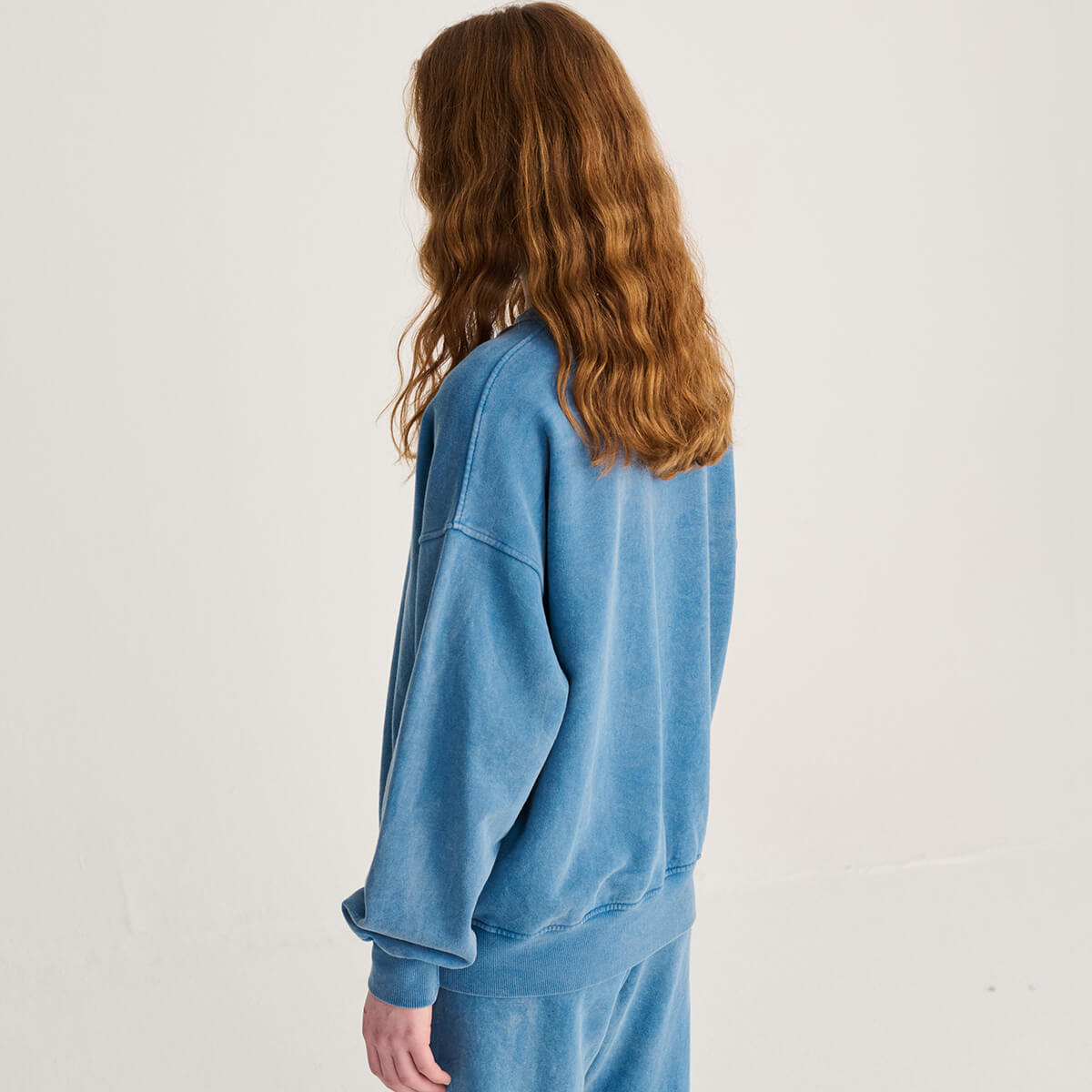 Ease Sweatshirt in Bright Blue by Bobo Choses Womenswear