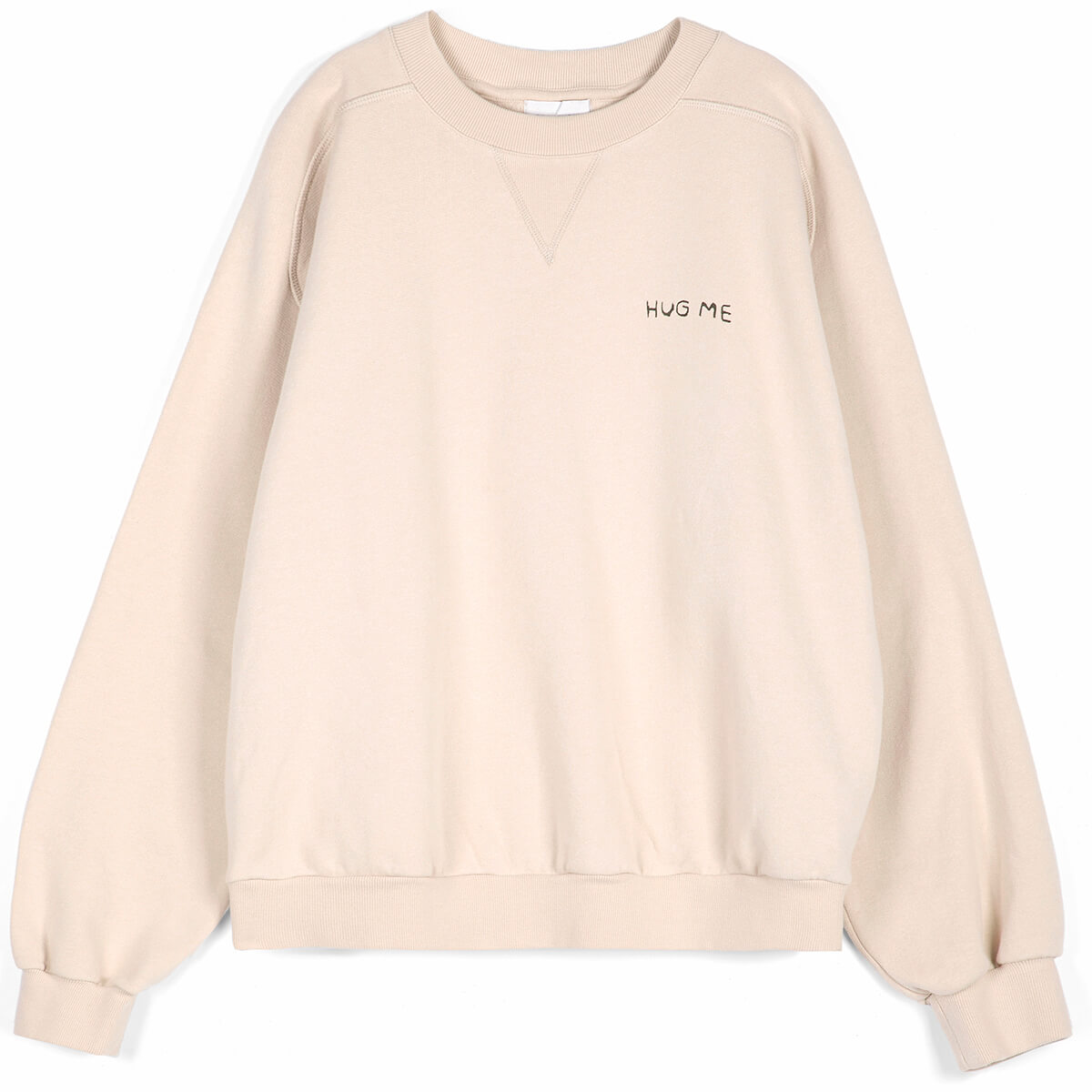 Hug Me Sweatshirt in Beige by Bobo Choses Womenswear