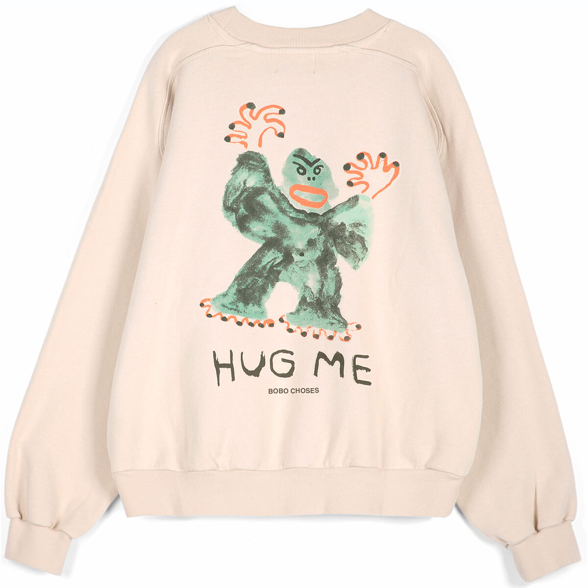 Hug Me Sweatshirt in Beige by Bobo Choses Womenswear