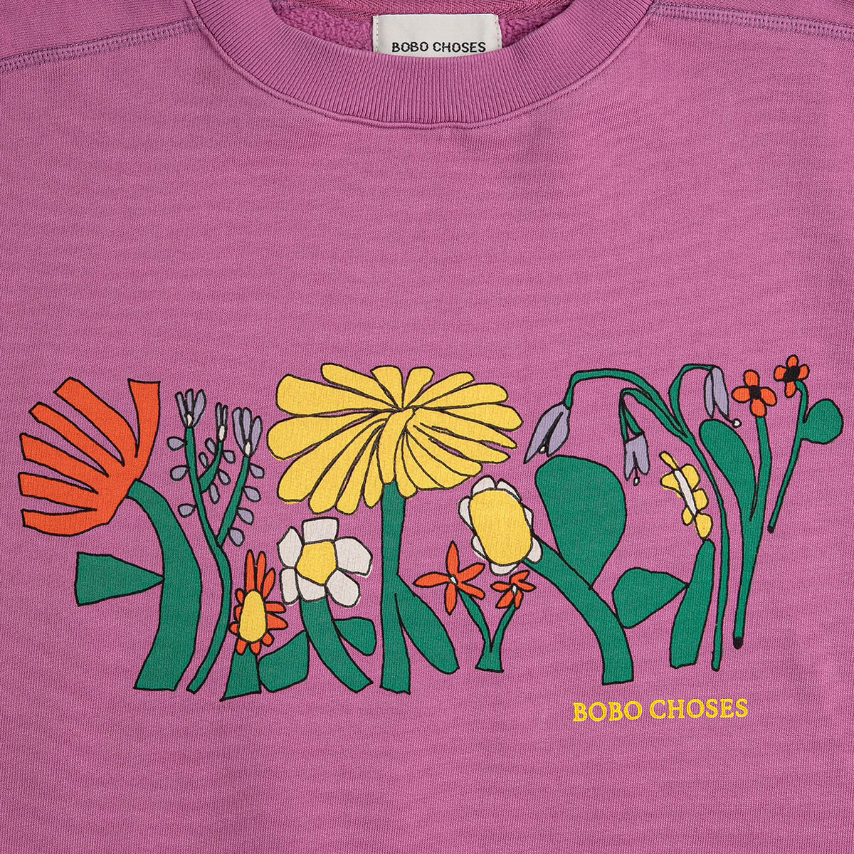 Color Herbalist Relaxed Sweatshirt by Bobo Choses Womenswear