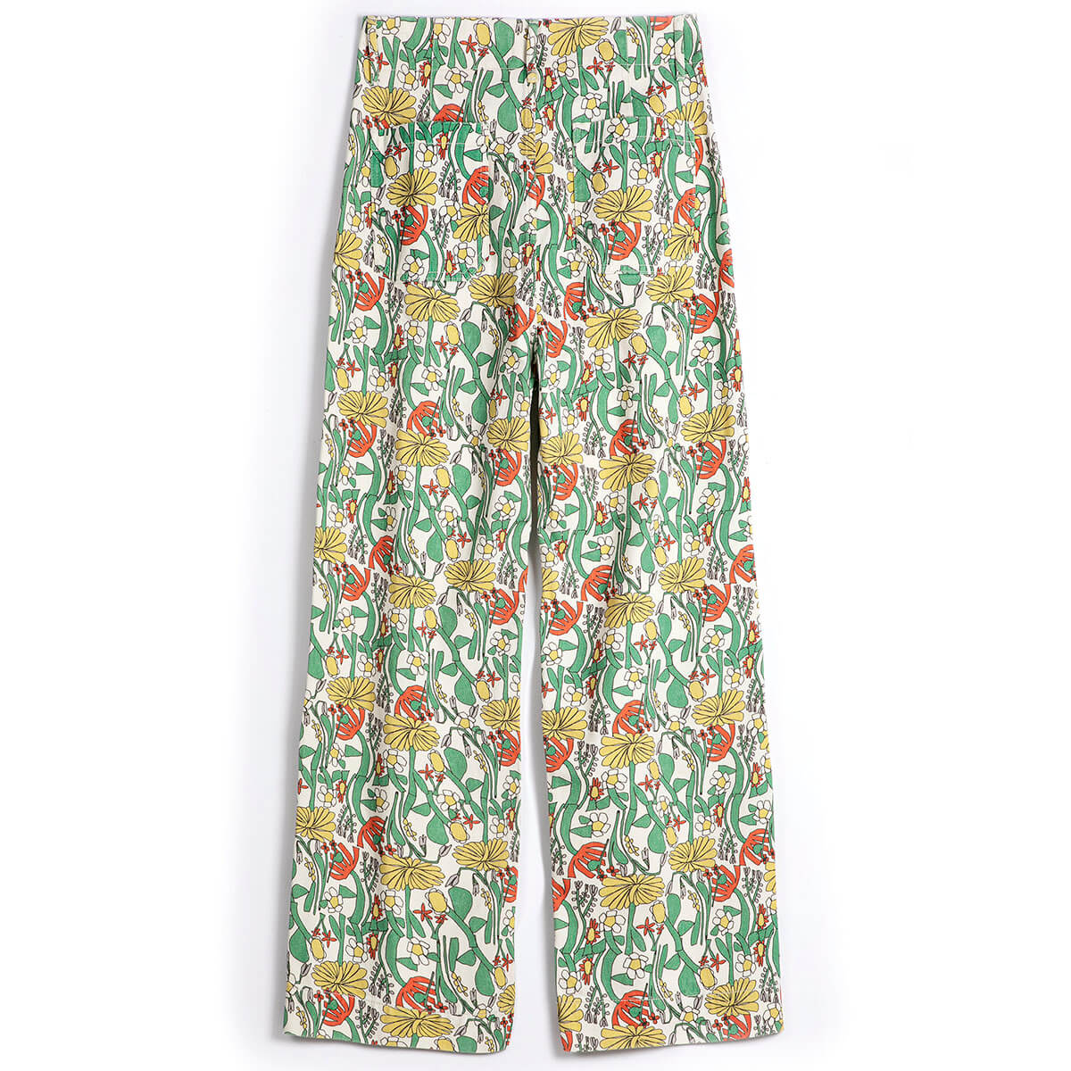 Color Herbalists Twill Cropped Pants by Bobo Choses Womenswear