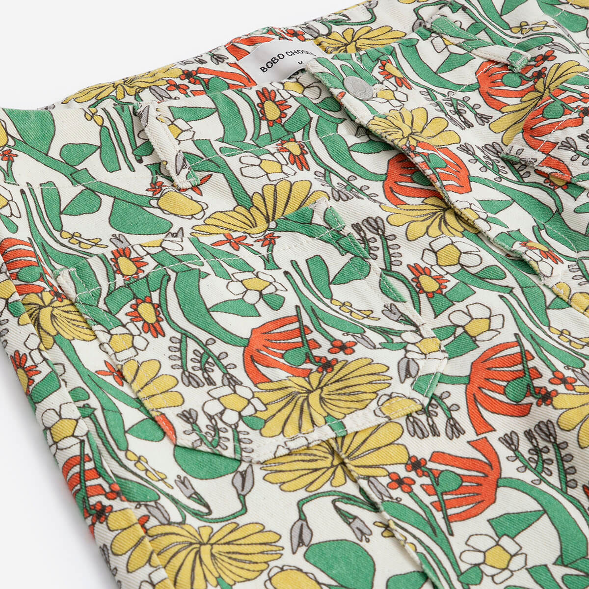 Color Herbalists Twill Cropped Pants by Bobo Choses Womenswear