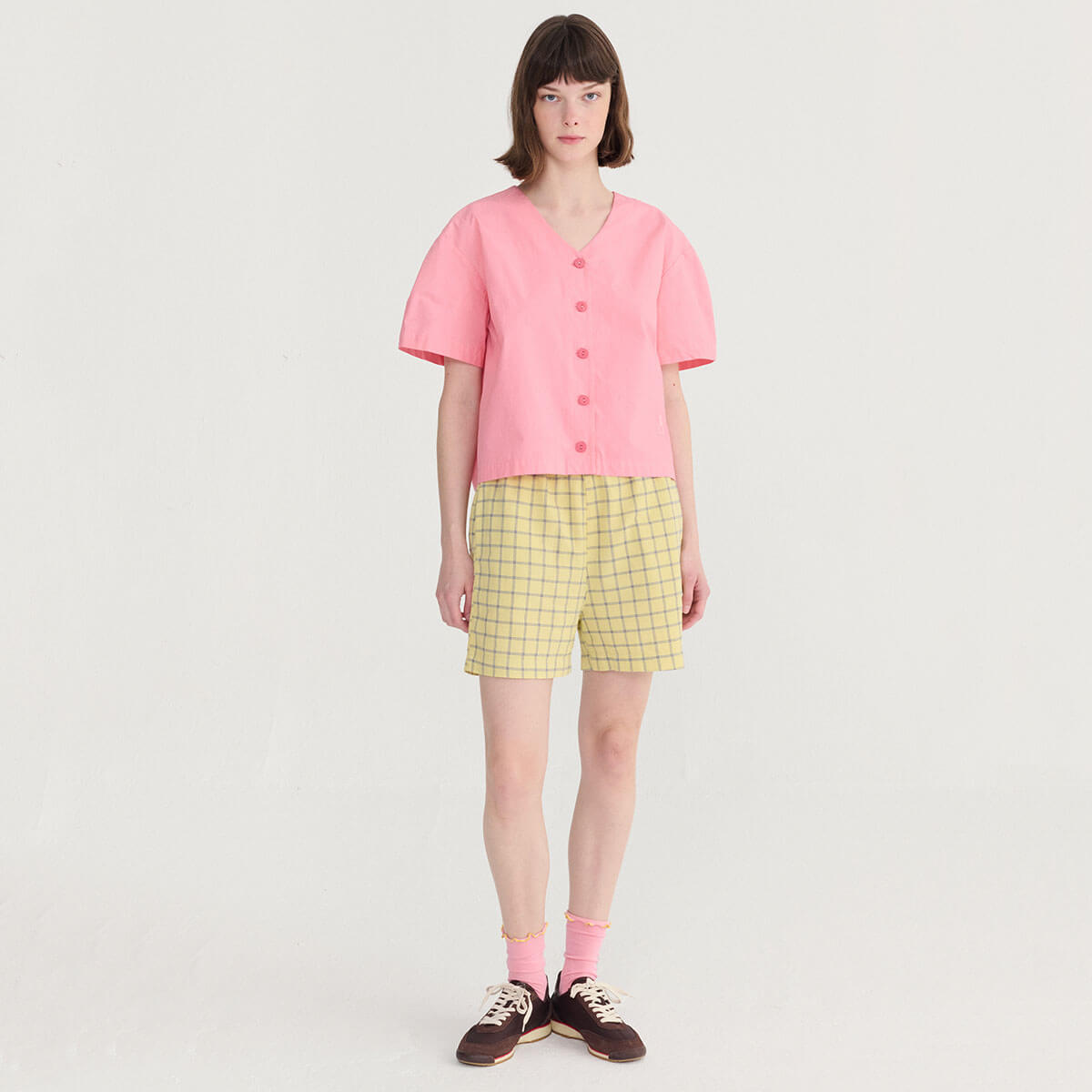 Paper Touch Cropped Blouse by Bobo Choses Womenswear