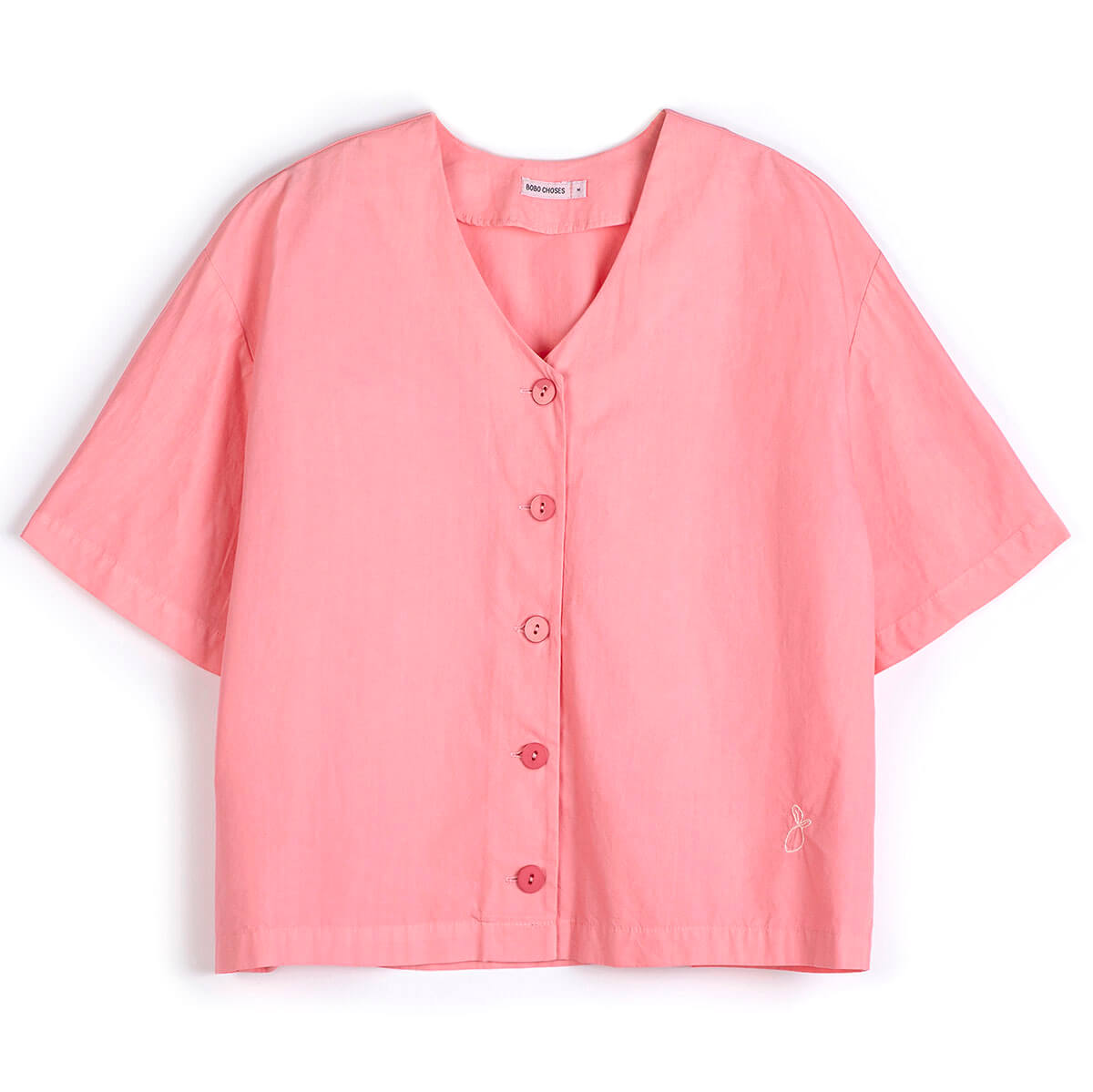 Paper Touch Cropped Blouse by Bobo Choses Womenswear