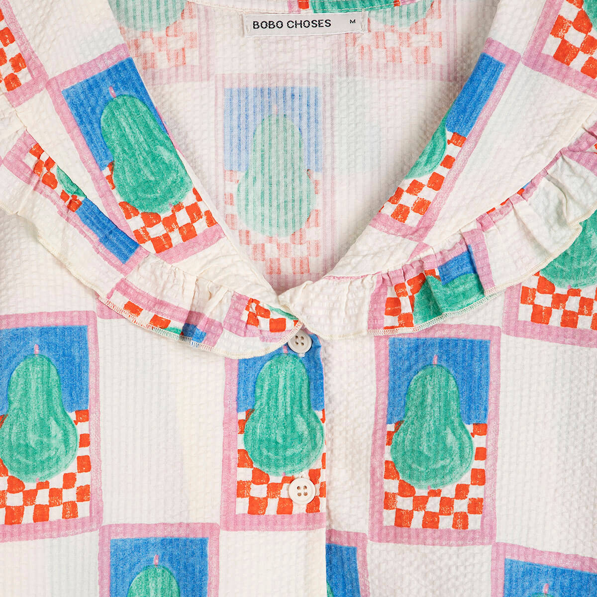 Simple Pear Collar Shirt by Bobo Choses Womenswear