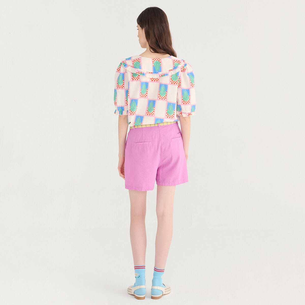 Simple Pear Collar Shirt by Bobo Choses Womenswear