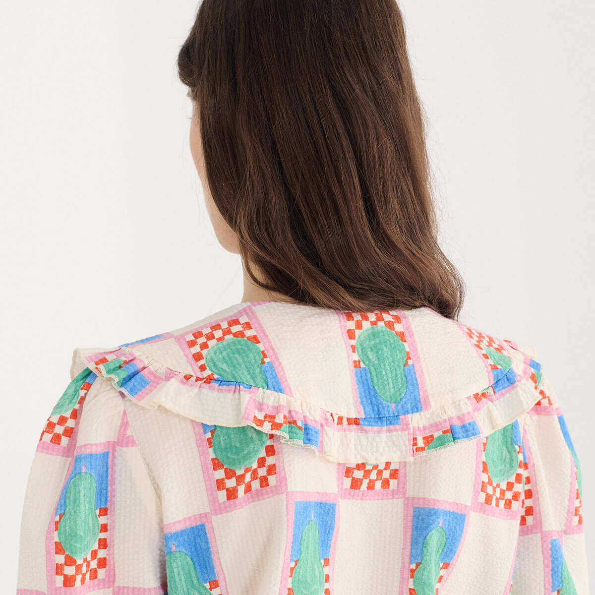 Simple Pear Collar Shirt by Bobo Choses Womenswear