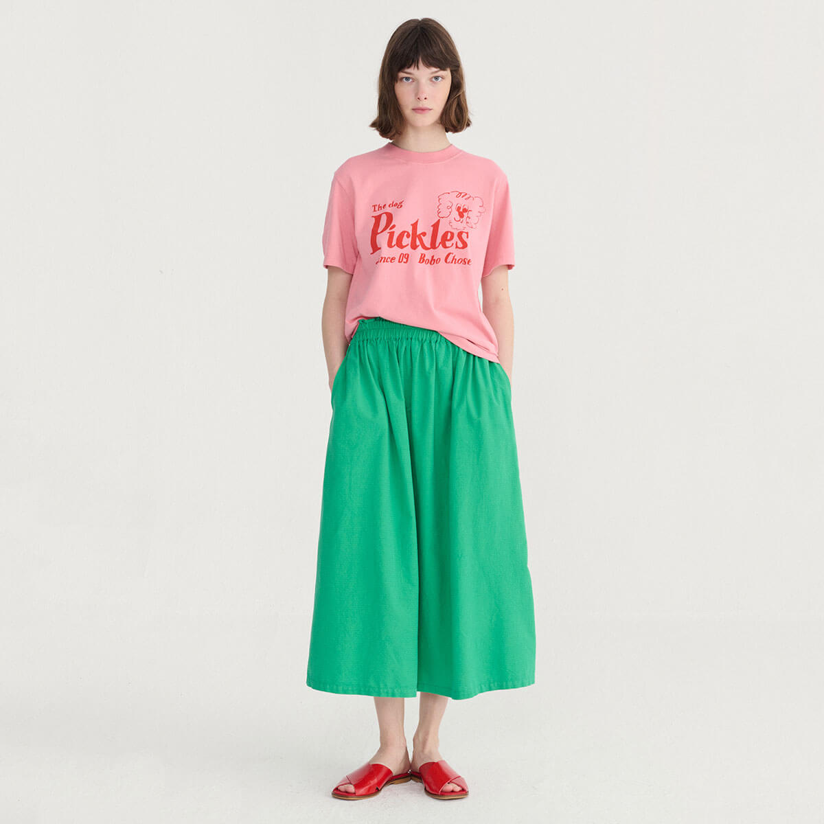 The Dog Pickles Fitted T-Shirt by Bobo Choses Womenswear