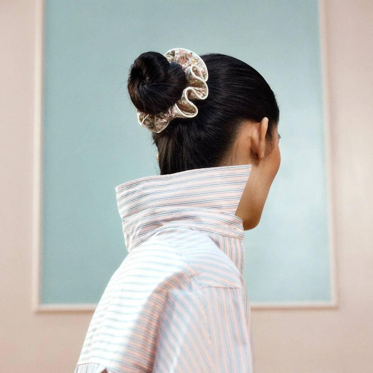 Liberty Hair Scrunchie in Nazanin by Bon Dep