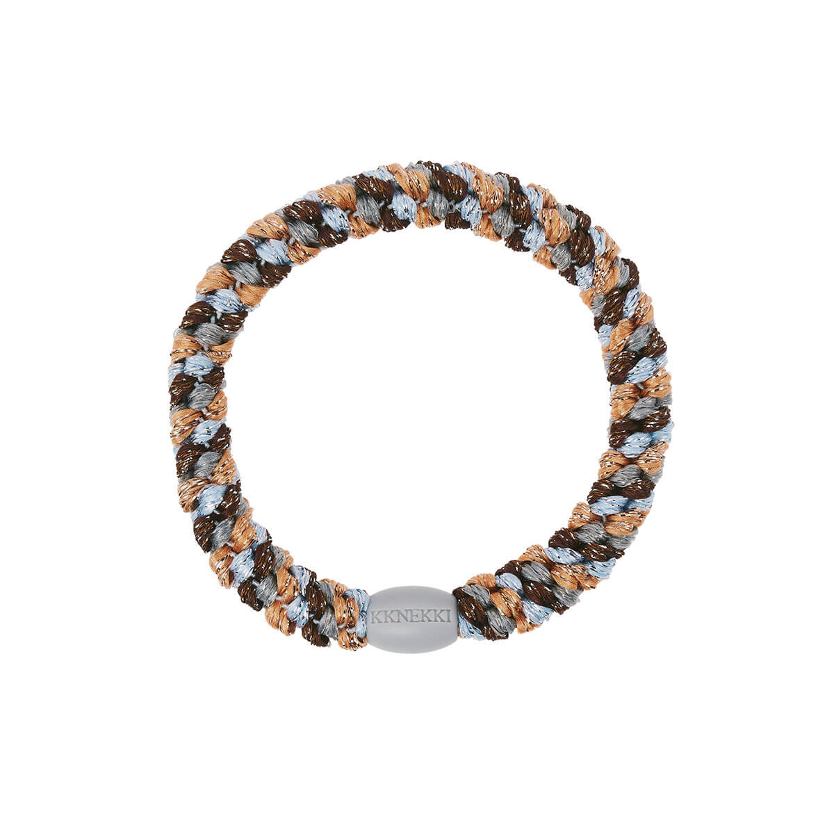 Kknekki Snag Free Hair Band in Rosegold Seablue by Bon Dep