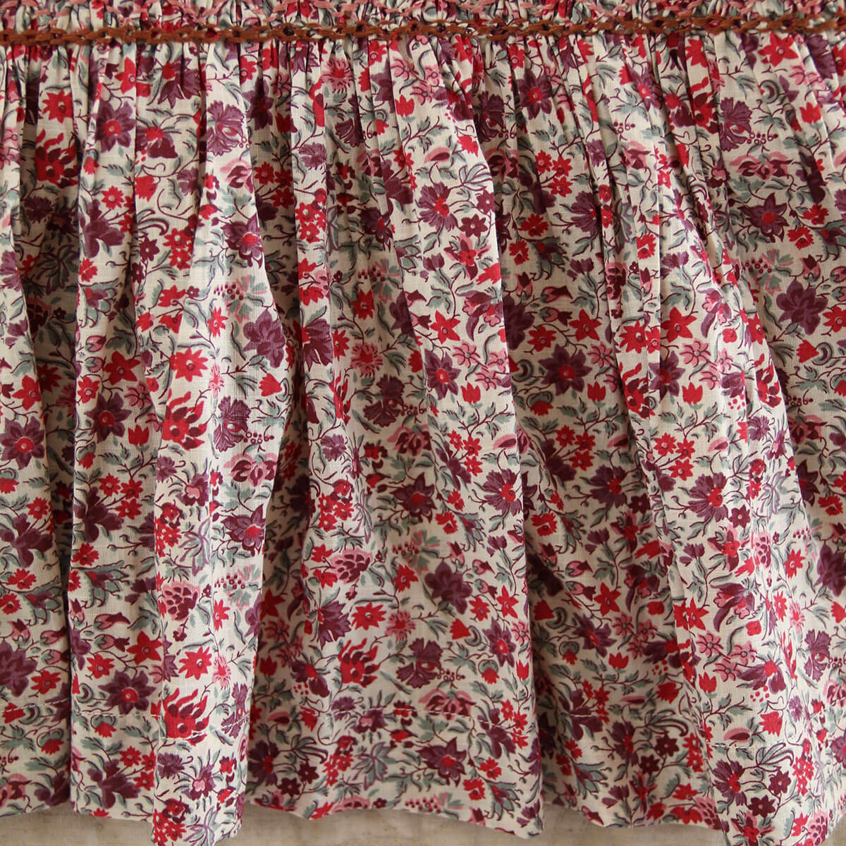 Handsmock Blouse in Flower Fields by Bonjour