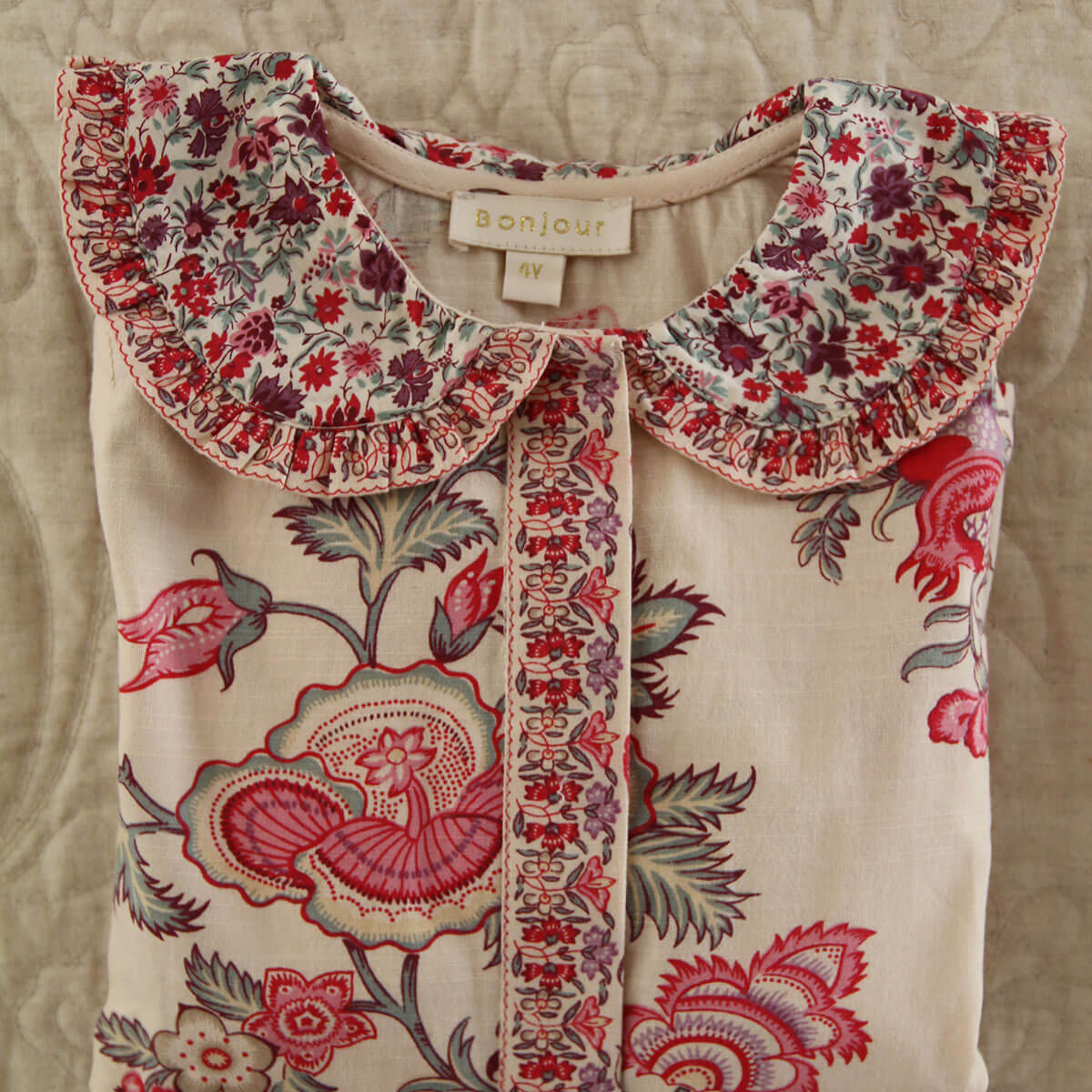 Pyjama Set in Vence Floral by Bonjour