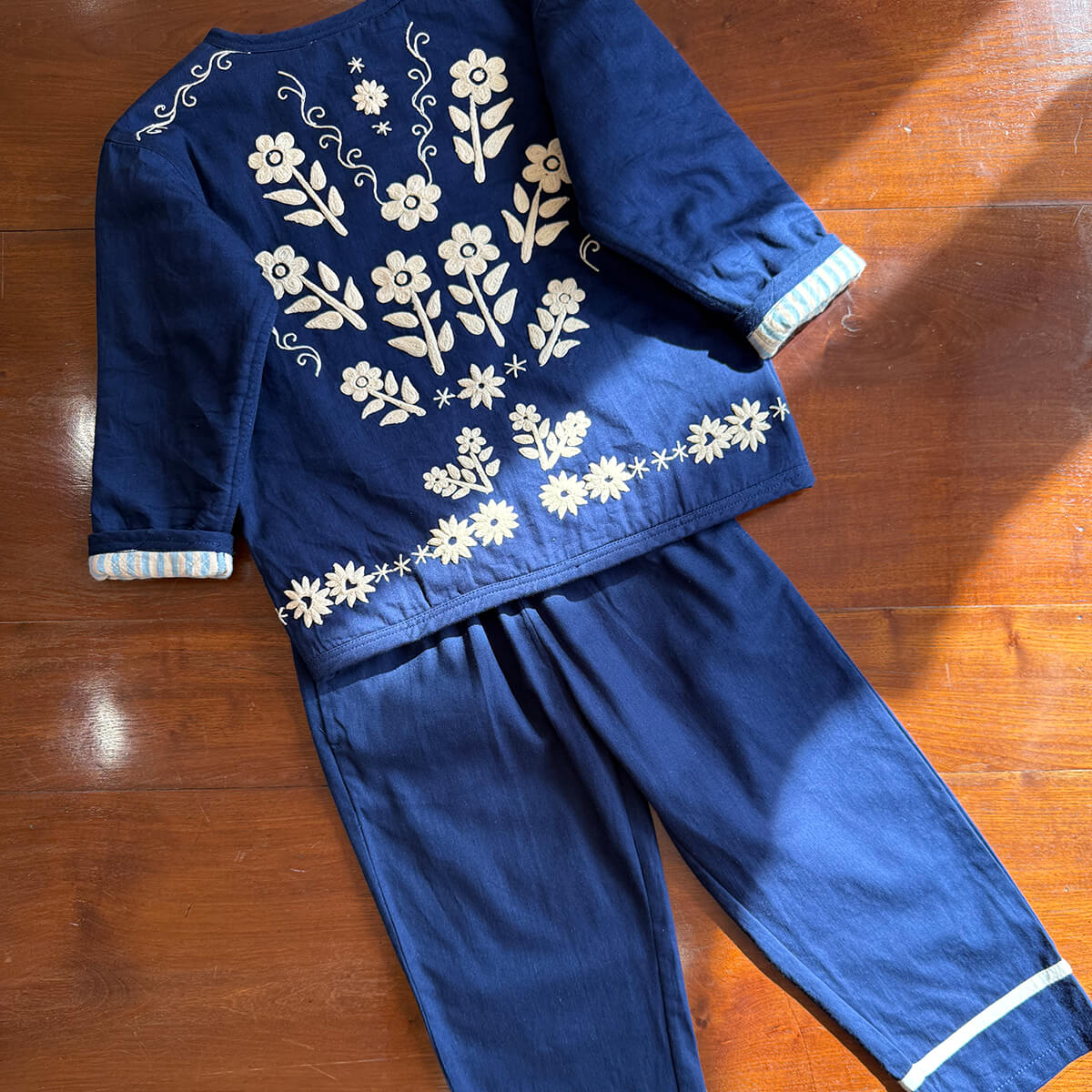 EXCLUSIVE Quilted Jacket in Navy by Bonjour