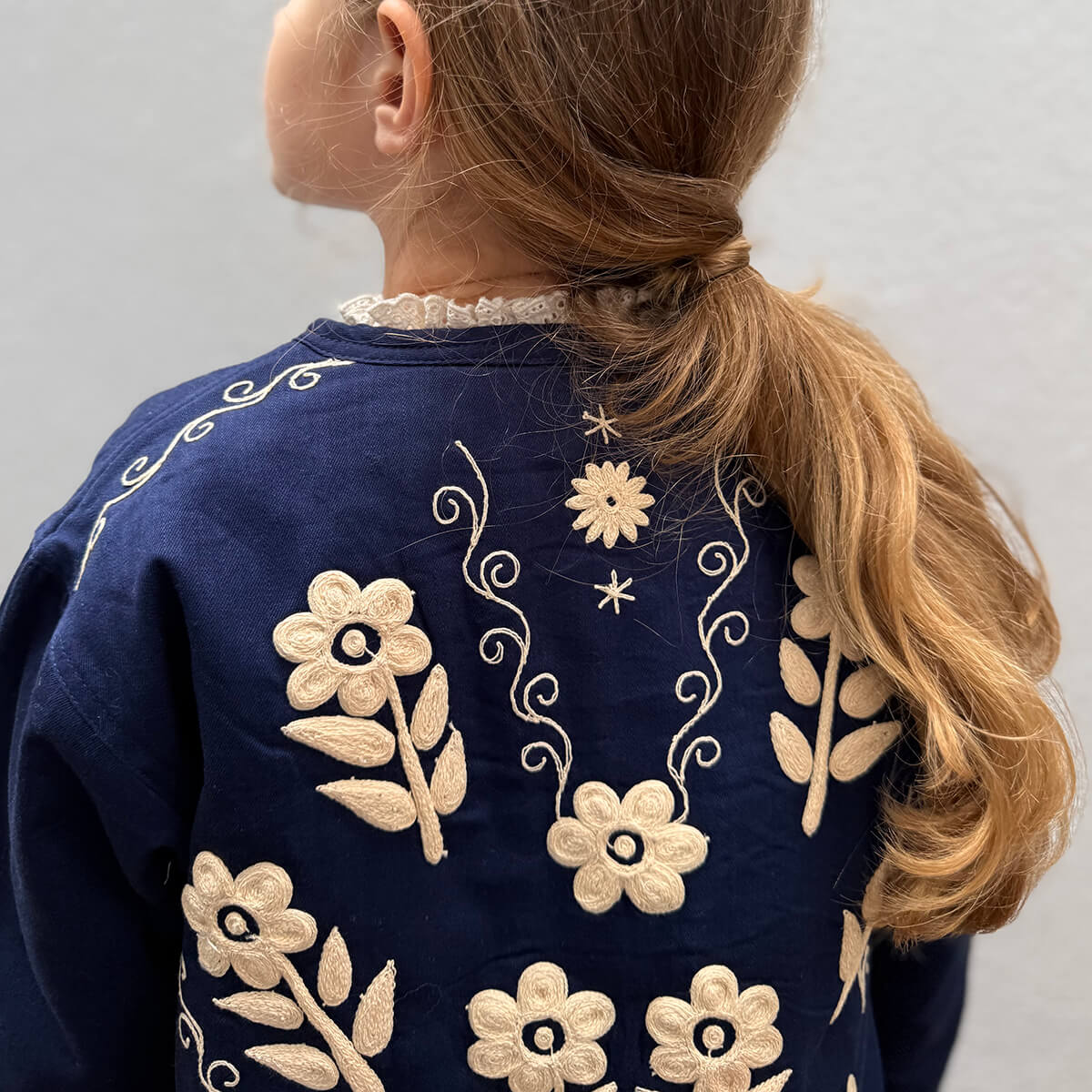 EXCLUSIVE Quilted Jacket in Navy by Bonjour