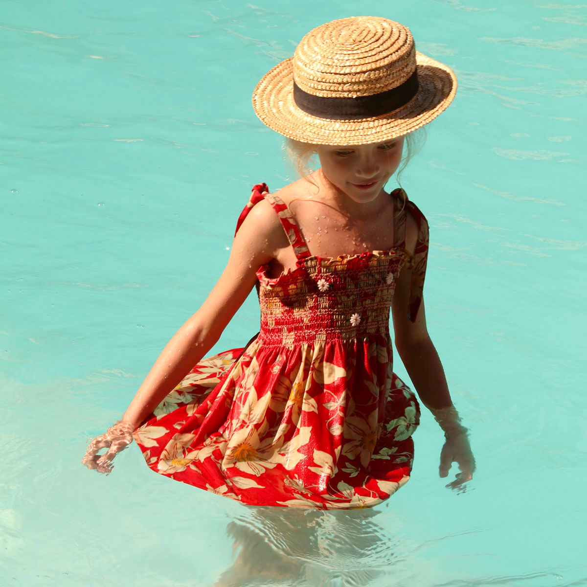 Top And Short Set in Gaughin Print by Bonjour