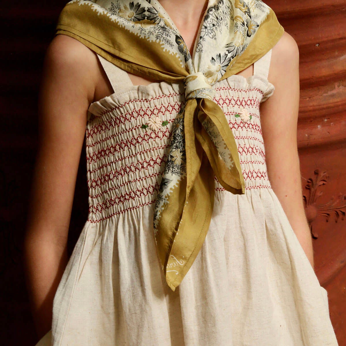 Top And Short Set in Natural by Bonjour