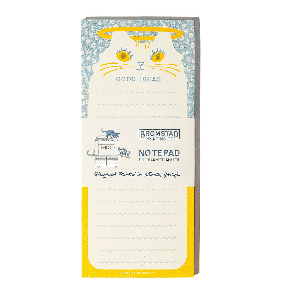 Good Ideas Risograph Notepad by Bromstad Printing Co.