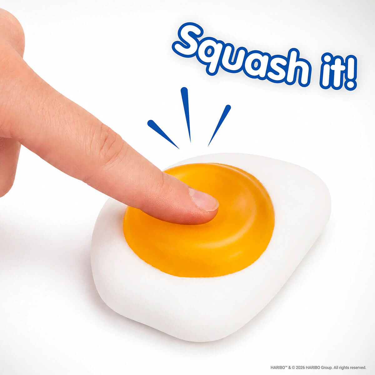 Fried Egg Squishy Toy by Haribo - Drop 1 PREORDER