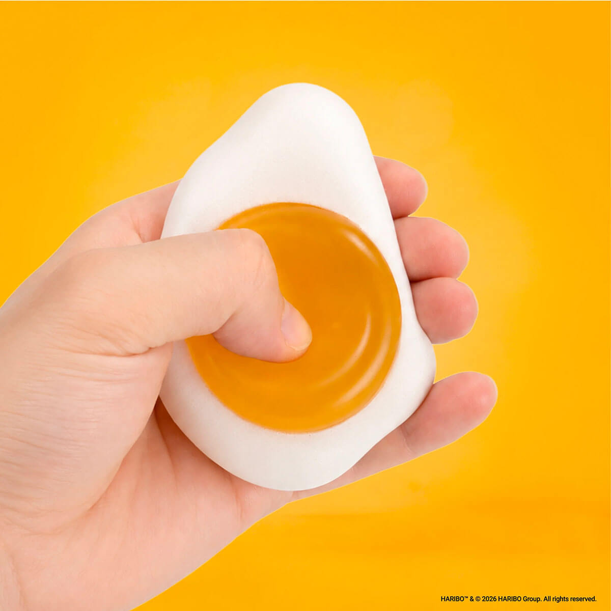 Fried Egg Squishy Toy by Haribo - Drop 1 PREORDER