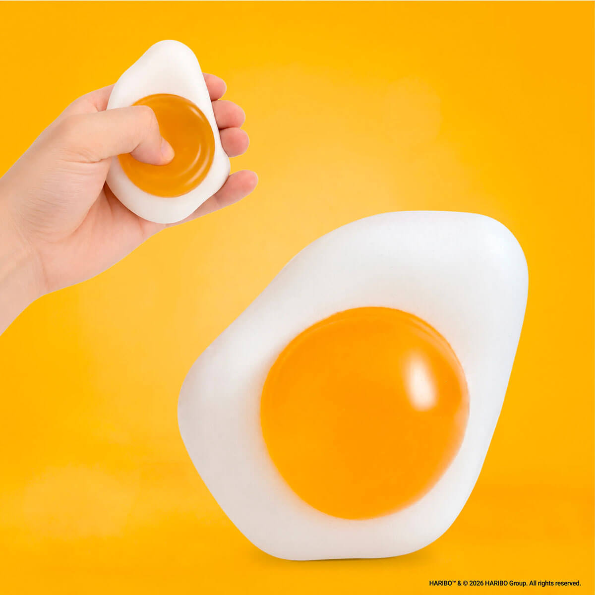 Fried Egg Squishy Toy by Haribo - Drop 1 PREORDER