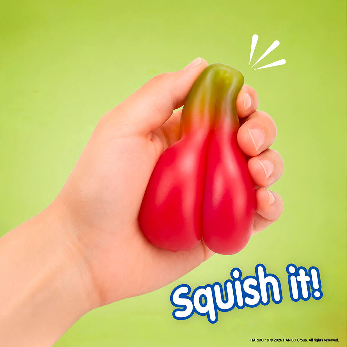 Happy Cherry Squishy Toy by Haribo - Drop 1 PREORDER