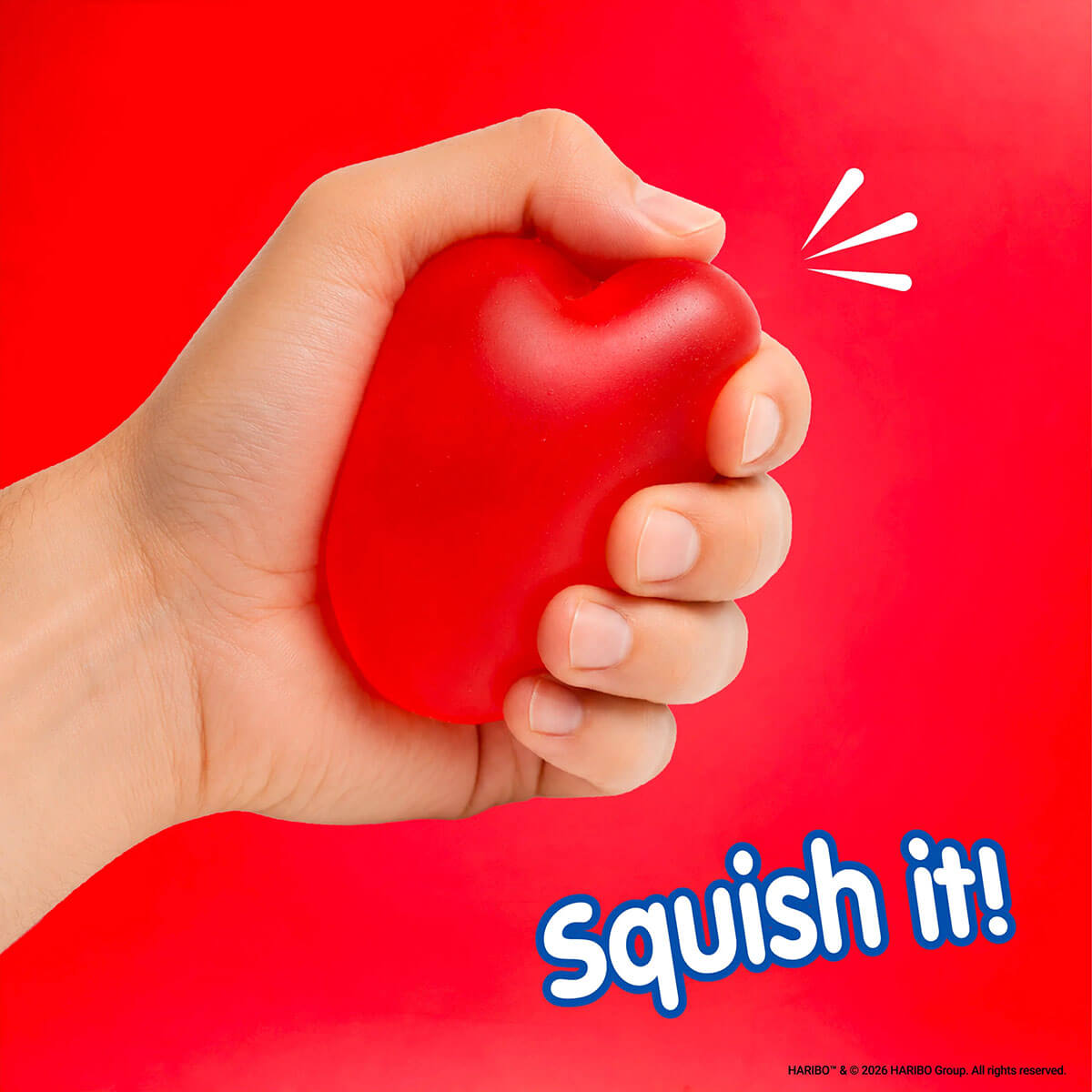 Love Heart Squishy Toy by Haribo - Drop 1 PREORDER
