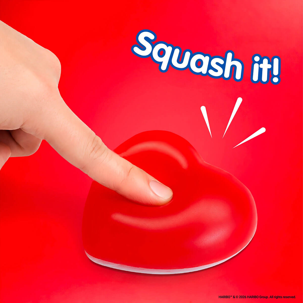 Love Heart Squishy Toy by Haribo - Drop 1 PREORDER