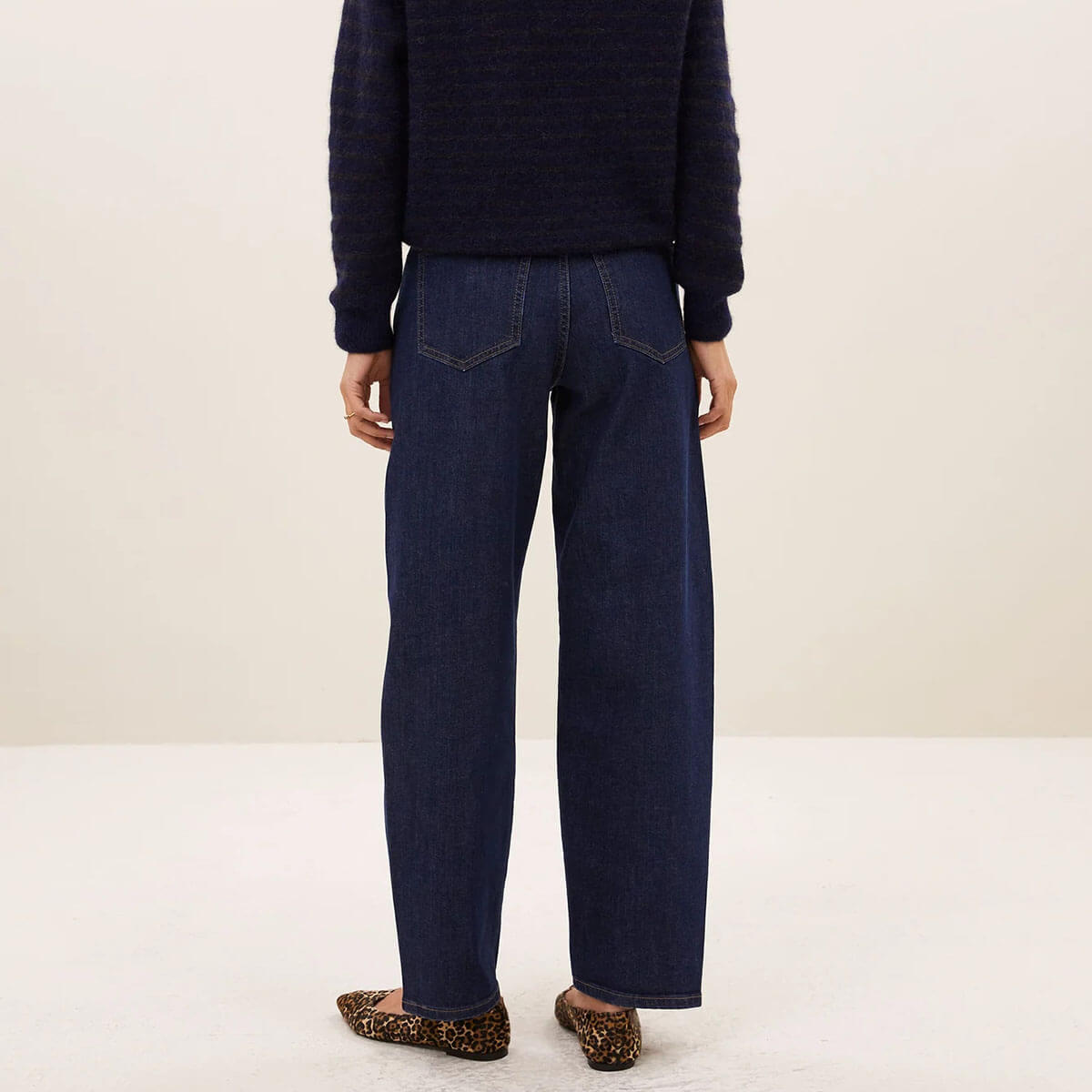 Begum Jeans in Dark Denim by By-Bar