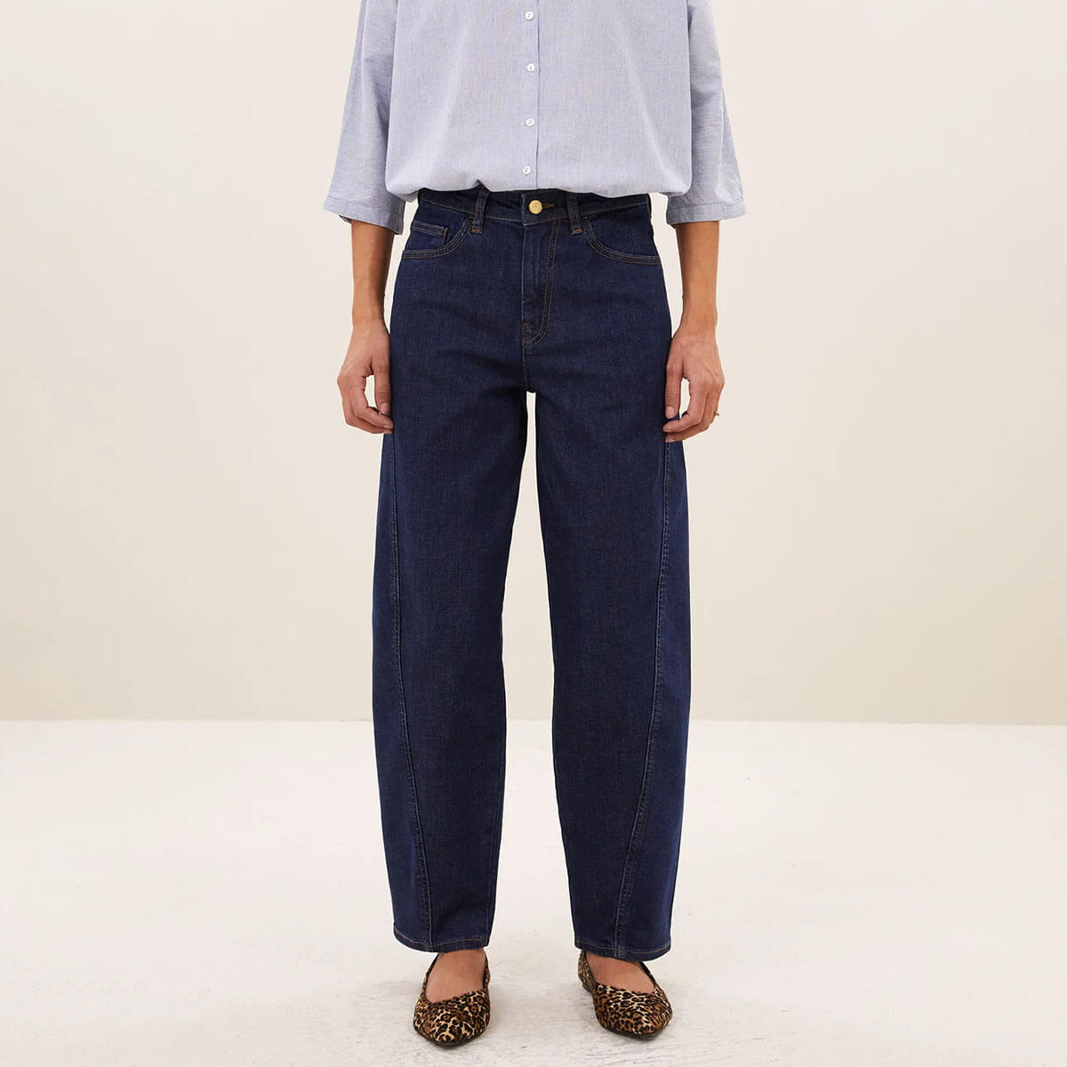 Begum Jeans in Dark Denim by By-Bar