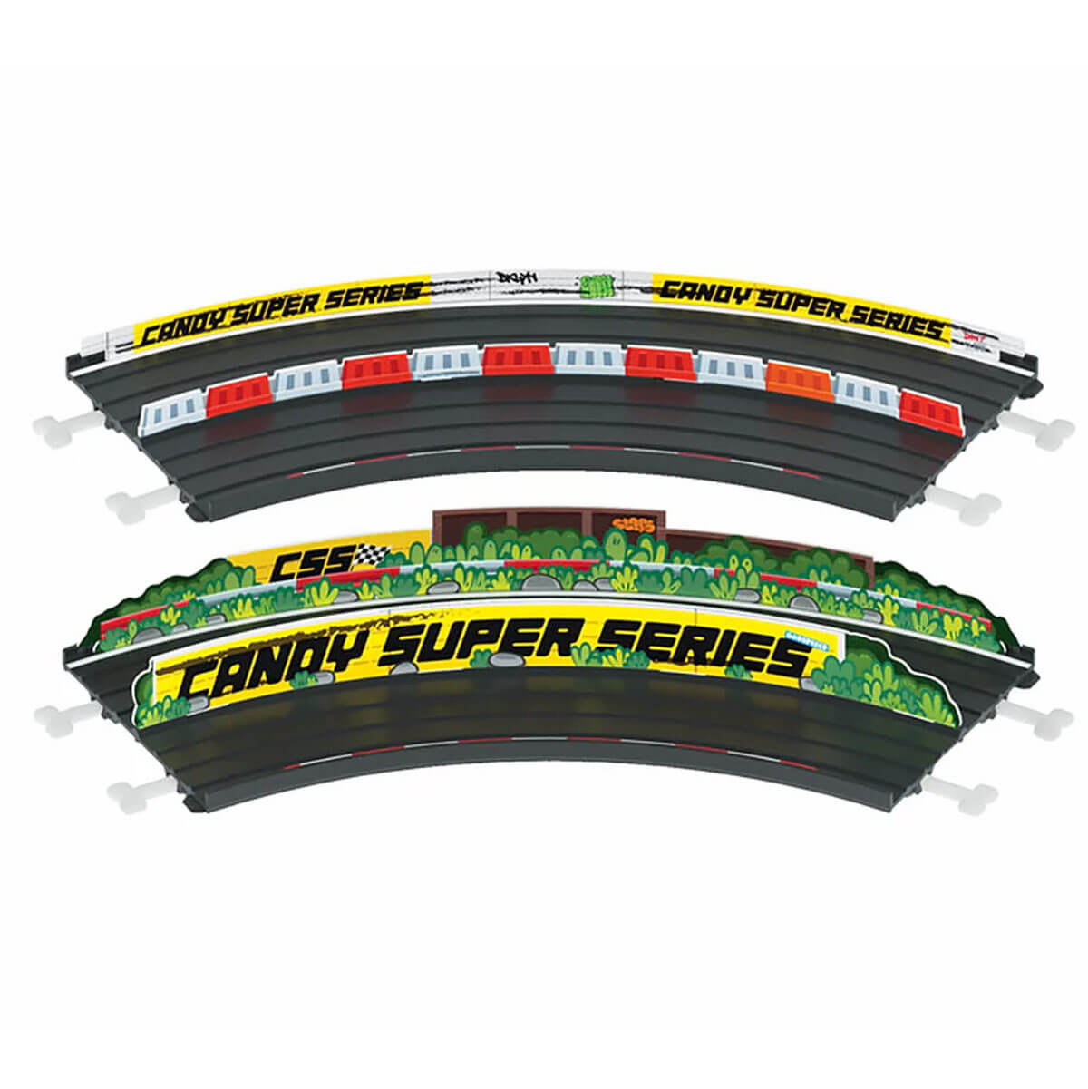 Roadworks 60 Turn Track Expansion 2-Pack By Candylab Toys