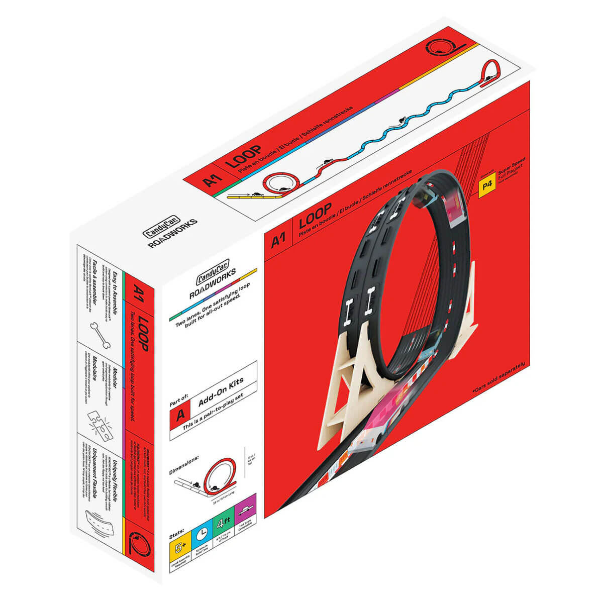 Roadworks Loop Add-On Kit By Candylab Toys
