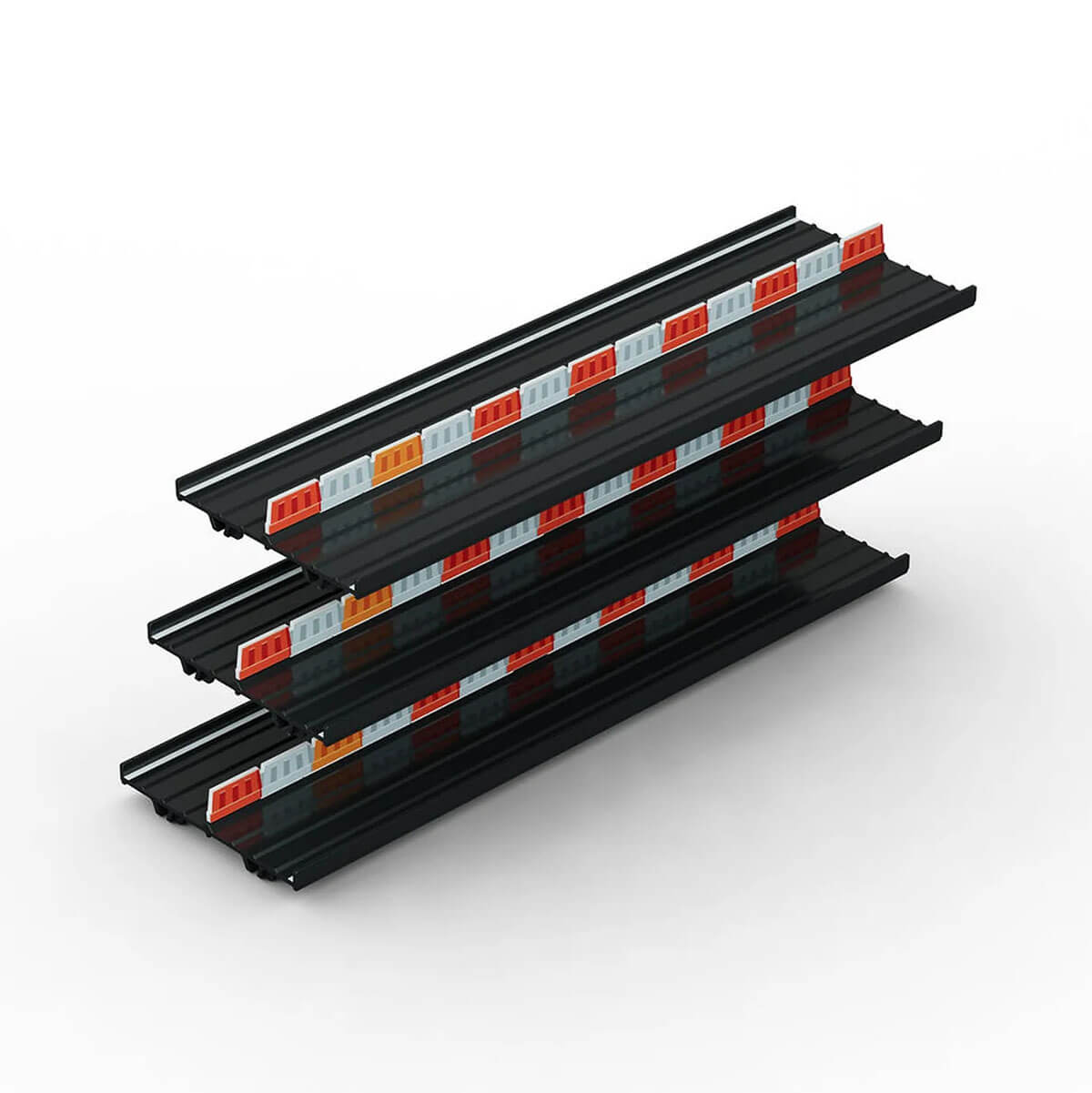 Roadworks Straight Track Expansion 3-Pack By Candylab Toys