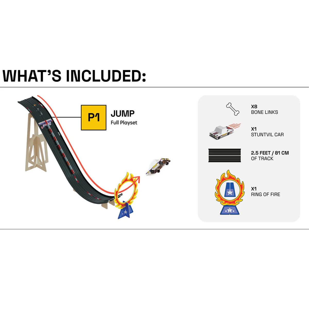 Roadworks Stunt Jump Playset By Candylab Toys