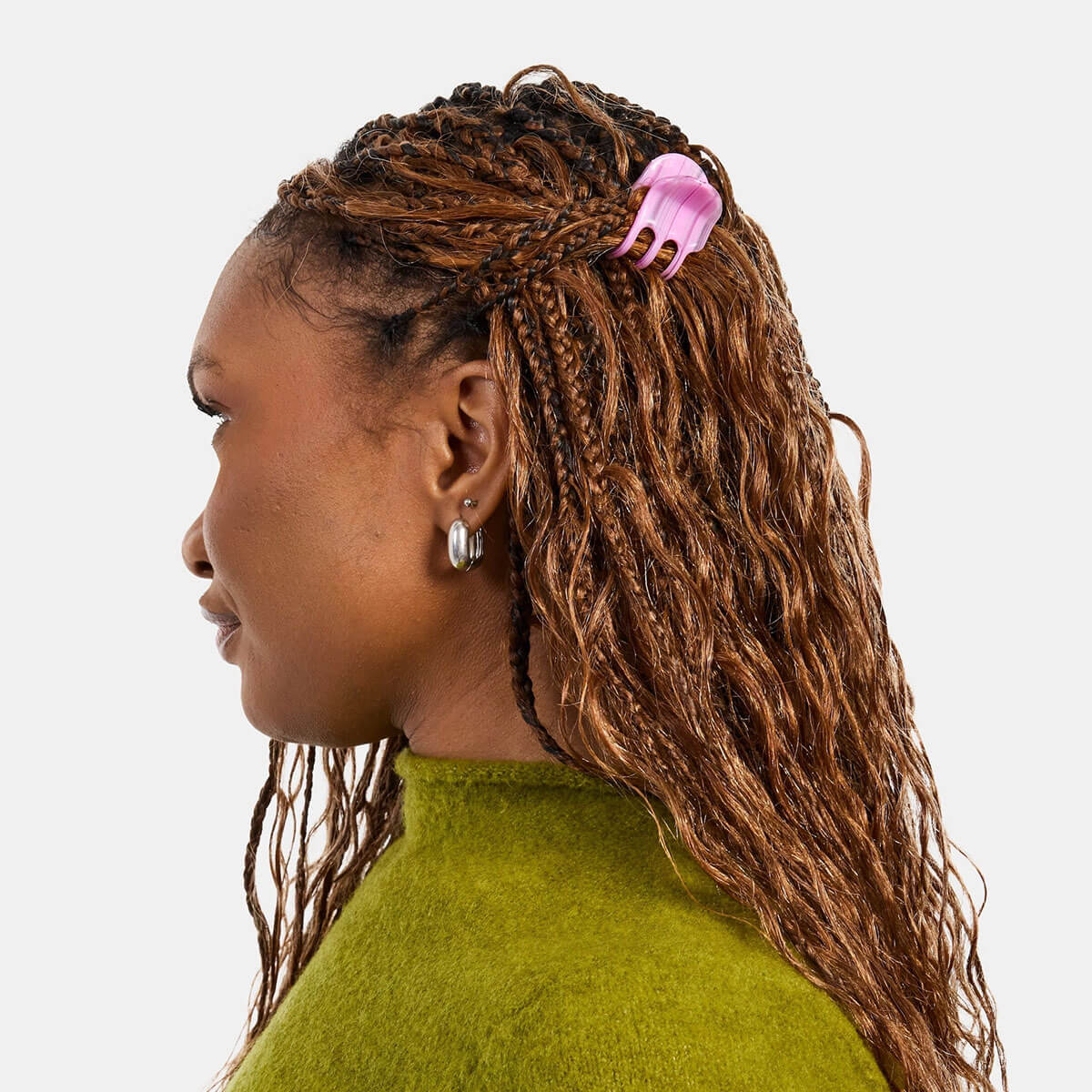 Mini Hair Claw in Petunia by Chunks